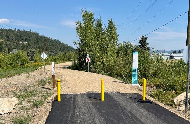 Another Section of the Splatsin te Secwépemc / Shuswap North Okanagan Rail Trail Opens Between Grindrod and Enderby